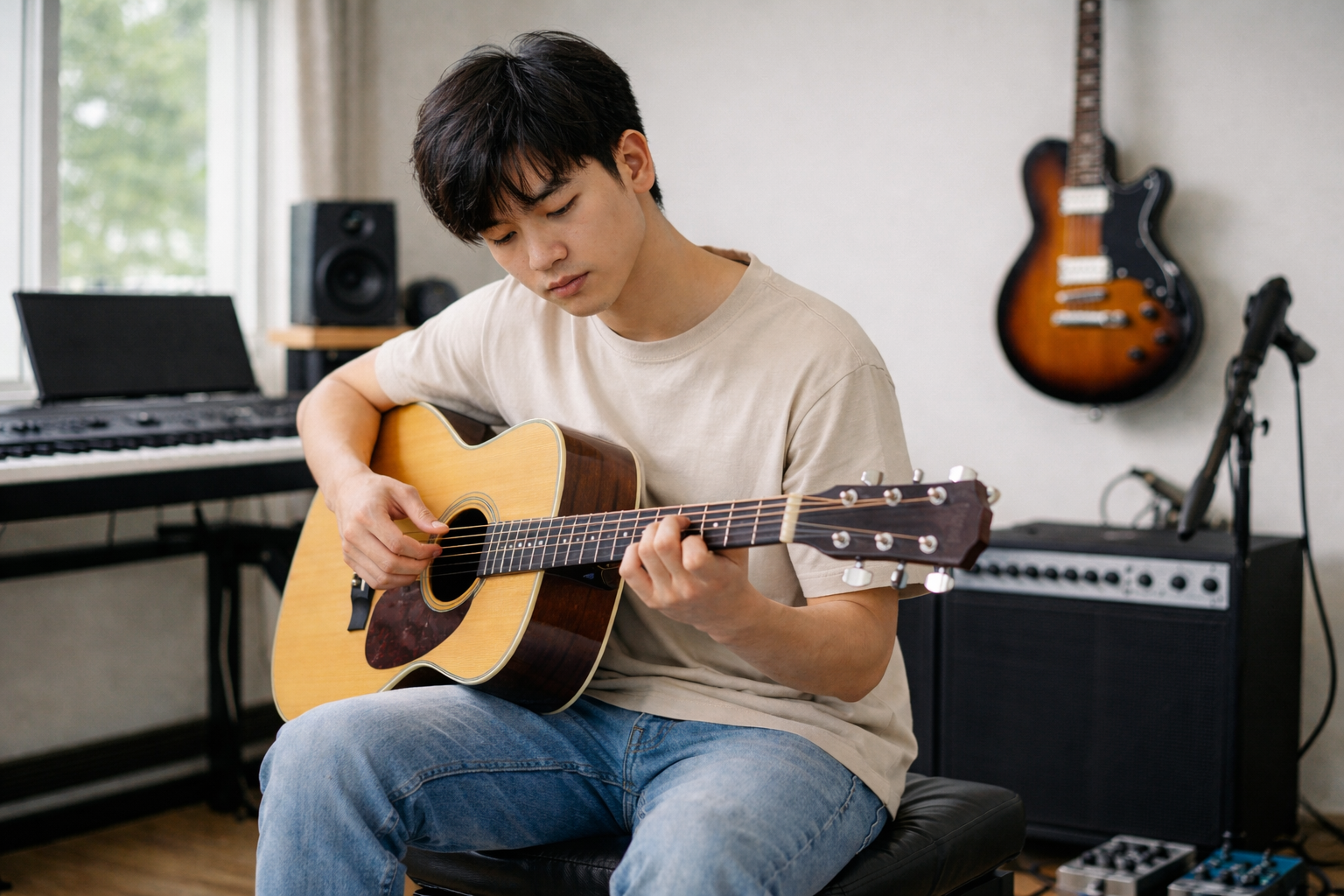 Chơi chậm giúp ngón tay nhớ vị trí và hạn chế lỗi ngay từ đầu.