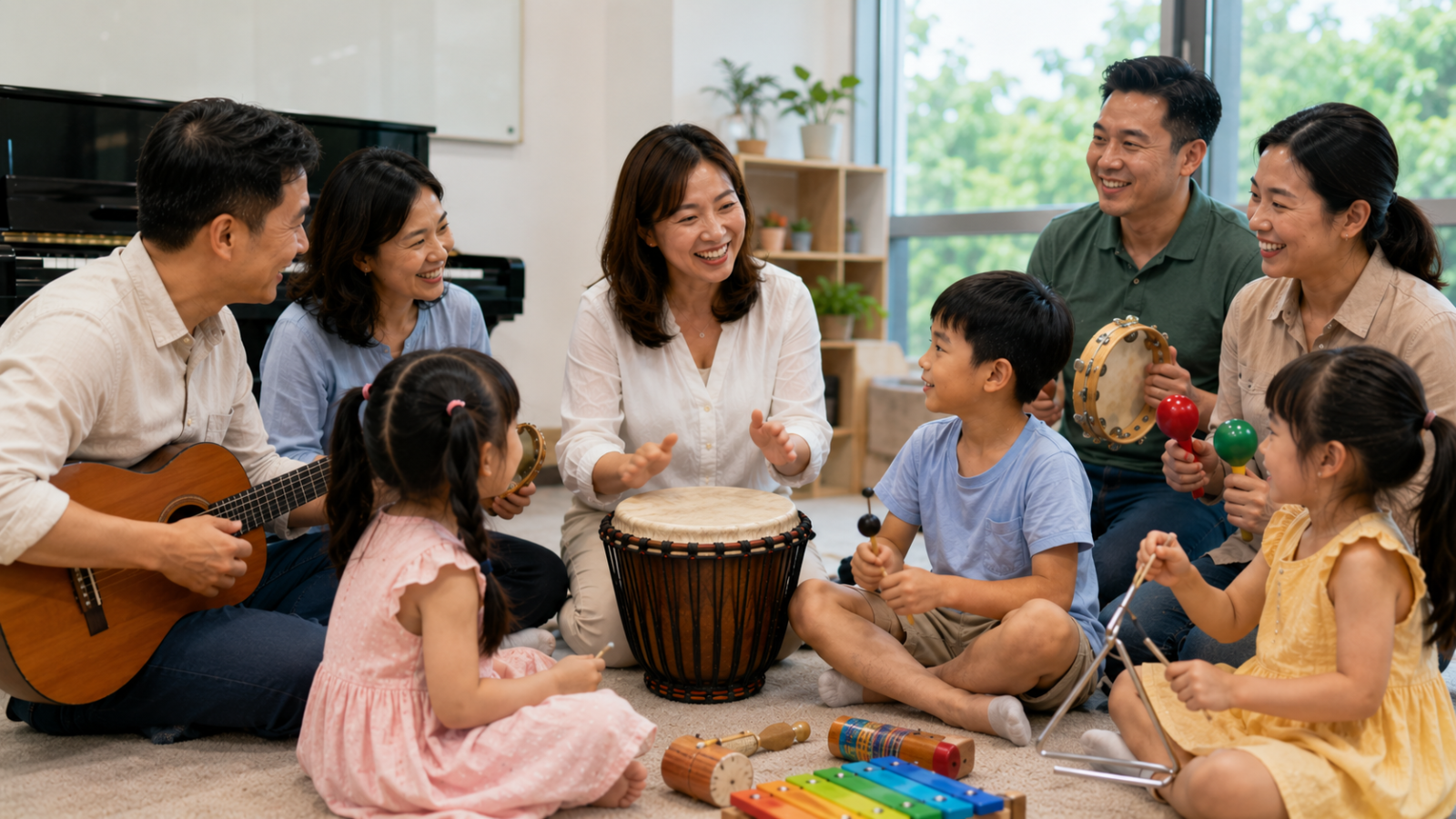 Môi trường học tích cực giúp người học duy trì cảm hứng với âm nhạc.