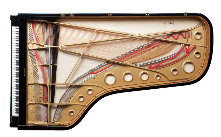 Khung đàn (frame) của đàn piano cơ