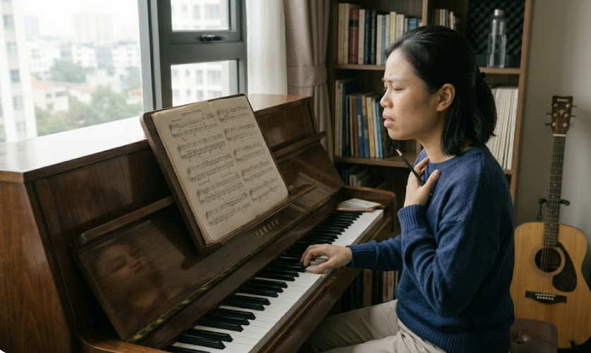 Duy trì luyện tập xướng âm hàng ngày giúp bạn giữ được sự nhạy bén cho đôi tai và phản xạ đọc nhạc.