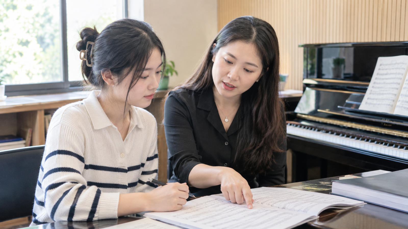Giáo viên hướng dẫn và sửa lỗi trực tiếp giúp thí sinh nhận ra hạn chế trong quá trình luyện tập và điều chỉnh phương pháp phù hợp