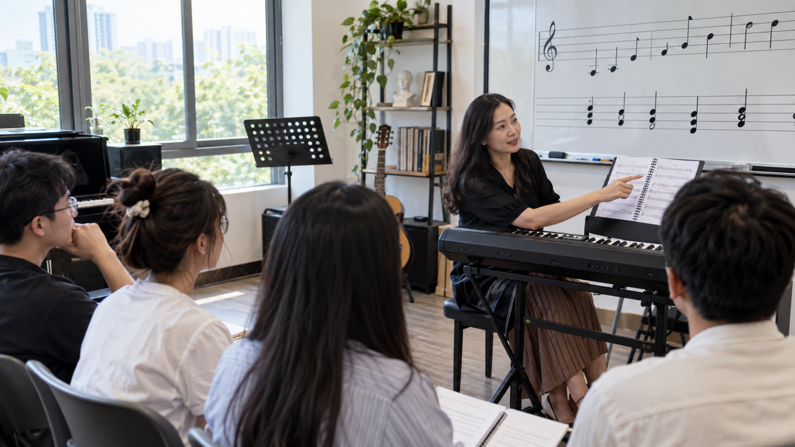 Organ giúp giáo viên minh họa trực tiếp nhiều kiến thức Nhạc lý trong quá trình giảng dạy