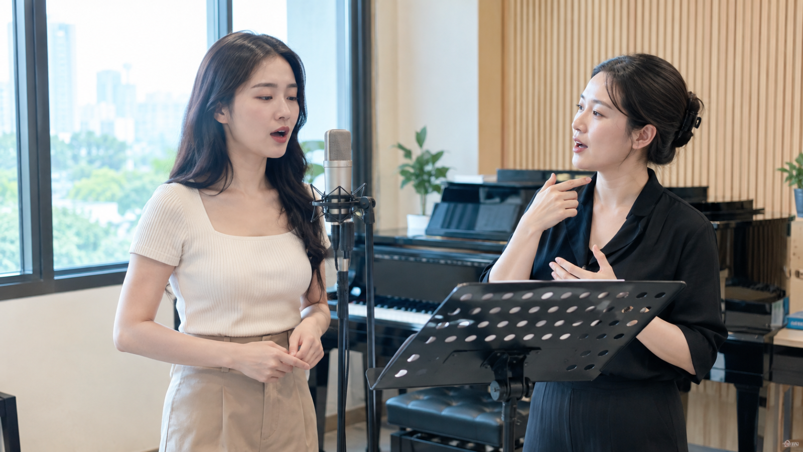 Hát nhẹ hiệu quả cần kết hợp kiểm soát hơi, khẩu hình và cộng hưởng thay vì chỉ giảm âm lượng