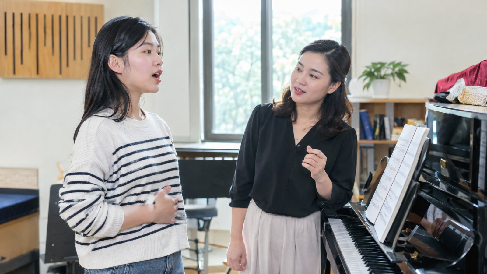 Luyện hát, thẩm âm, tiết tấu và nhạc lý là những nội dung quan trọng cần chuẩn bị khi thi năng khiếu âm nhạc