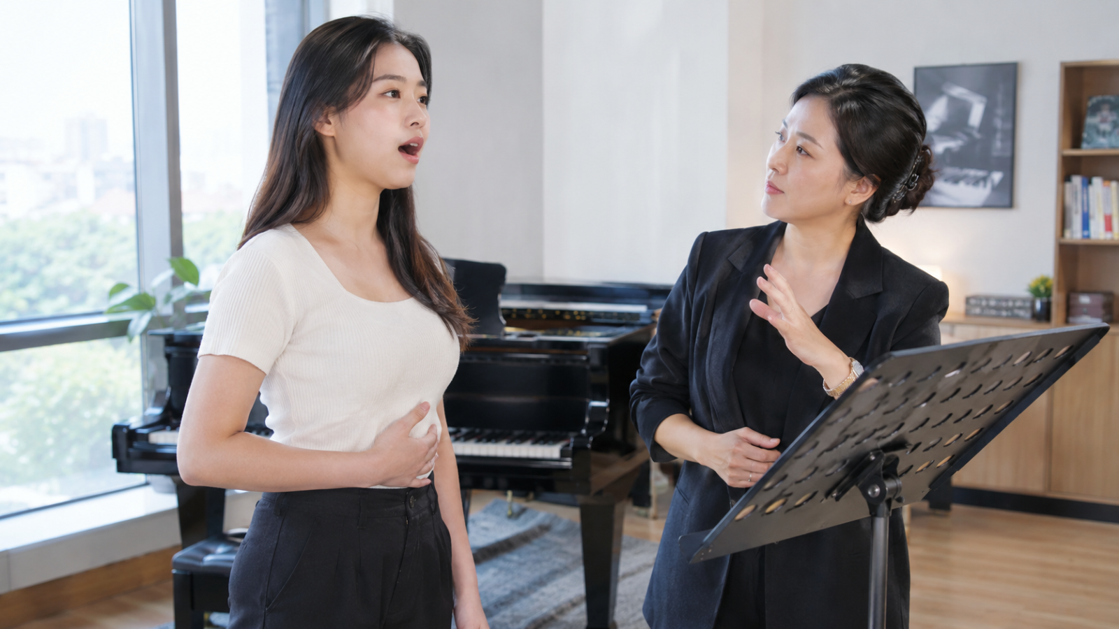 Luyện nốt dài cần bắt đầu từ thời lượng phù hợp và ưu tiên sự ổn định của cao độ, hơi thở và âm lượng