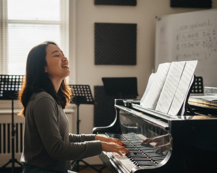 Học piano đệm hát giúp người học nhanh chóng chơi được các bài quen thuộc.