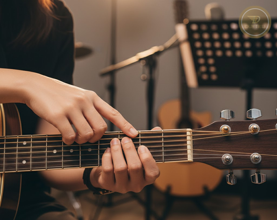 Được sửa đúng kỹ thuật từ sớm giúp việc học guitar nhẹ hơn rất nhiều.