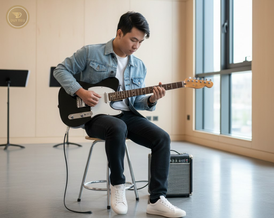 Guitar Nhạc Nhẹ cần nền tảng đúng và luyện đúng trọng tâm để bước vào kỳ thi Trung cấp tự tin hơn.