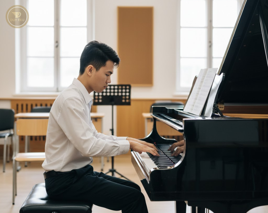 Luyện thi Piano Cổ Điển theo chuẩn học thuật – nền tảng cho con đường âm nhạc chính quy.