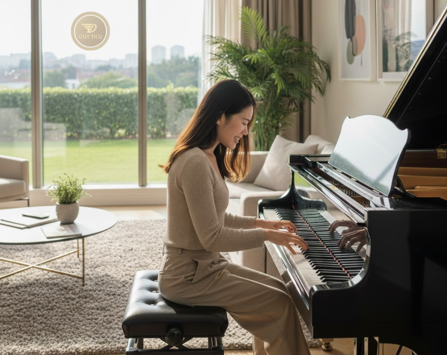 Chơi trọn bài giúp người học cảm nhận rõ hơn dòng cảm xúc của bản nhạc.