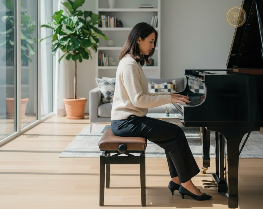 Nhiều người lớn yêu piano nhưng tự chặn mình lại vì nghĩ rằng cần có năng khiếu