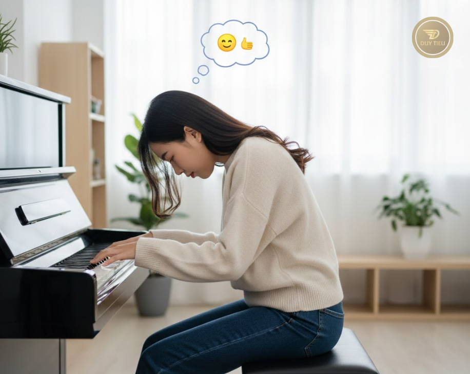 Tư thế ngồi sai là nguyên nhân âm thầm khiến nhiều người học piano tiến bộ chậm