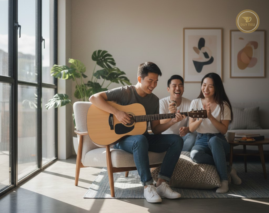 Guitar giúp kết nối con người một cách rất tự nhiên