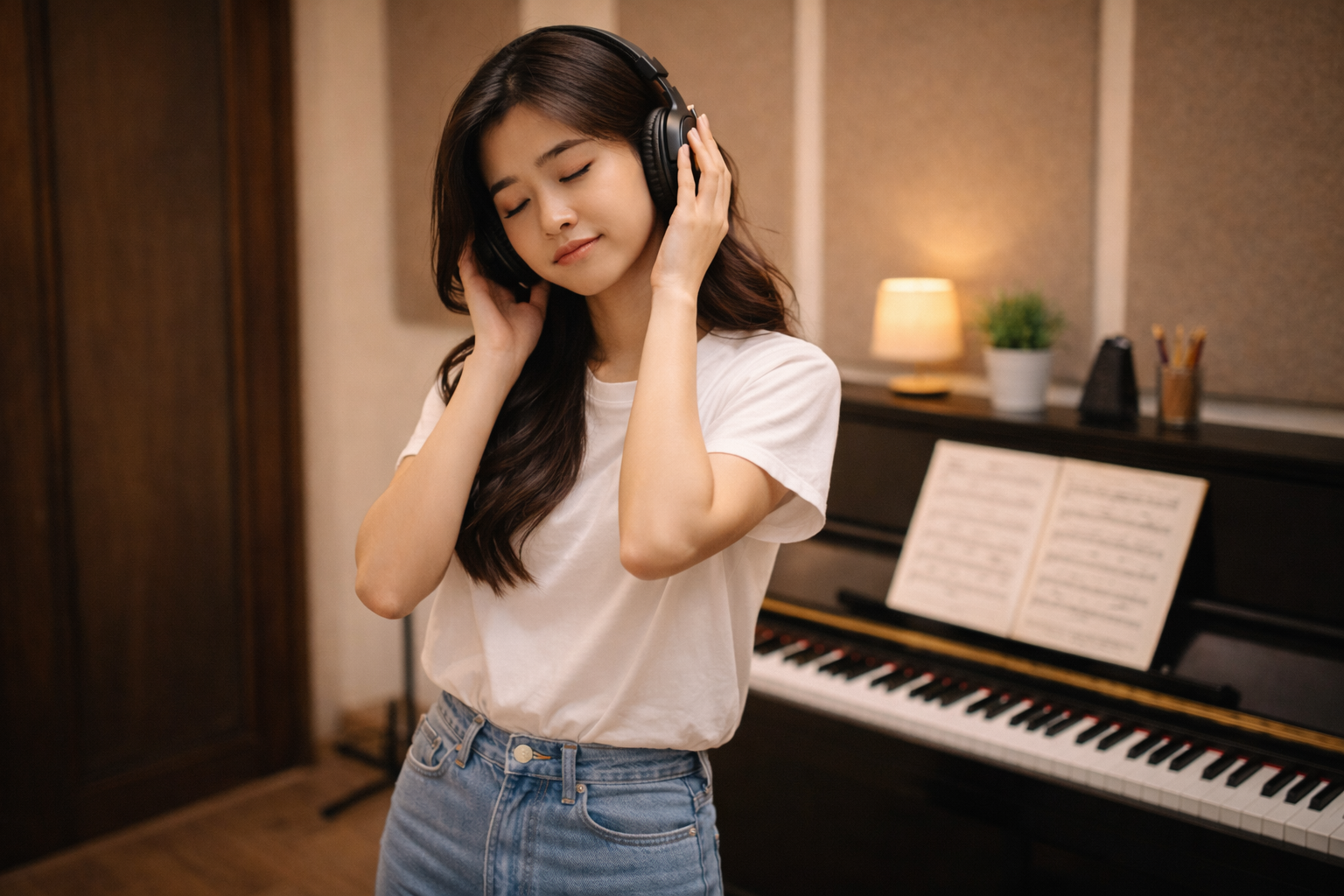 Nghe nhạc giúp người học kết nối lại cảm xúc ban đầu với piano.