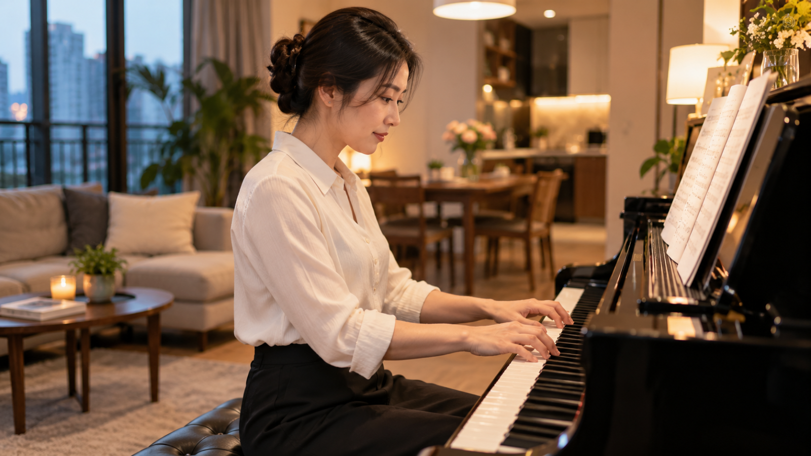 Người đi làm có thể học Piano bằng cách xây dựng lịch luyện tập ngắn nhưng đều đặn