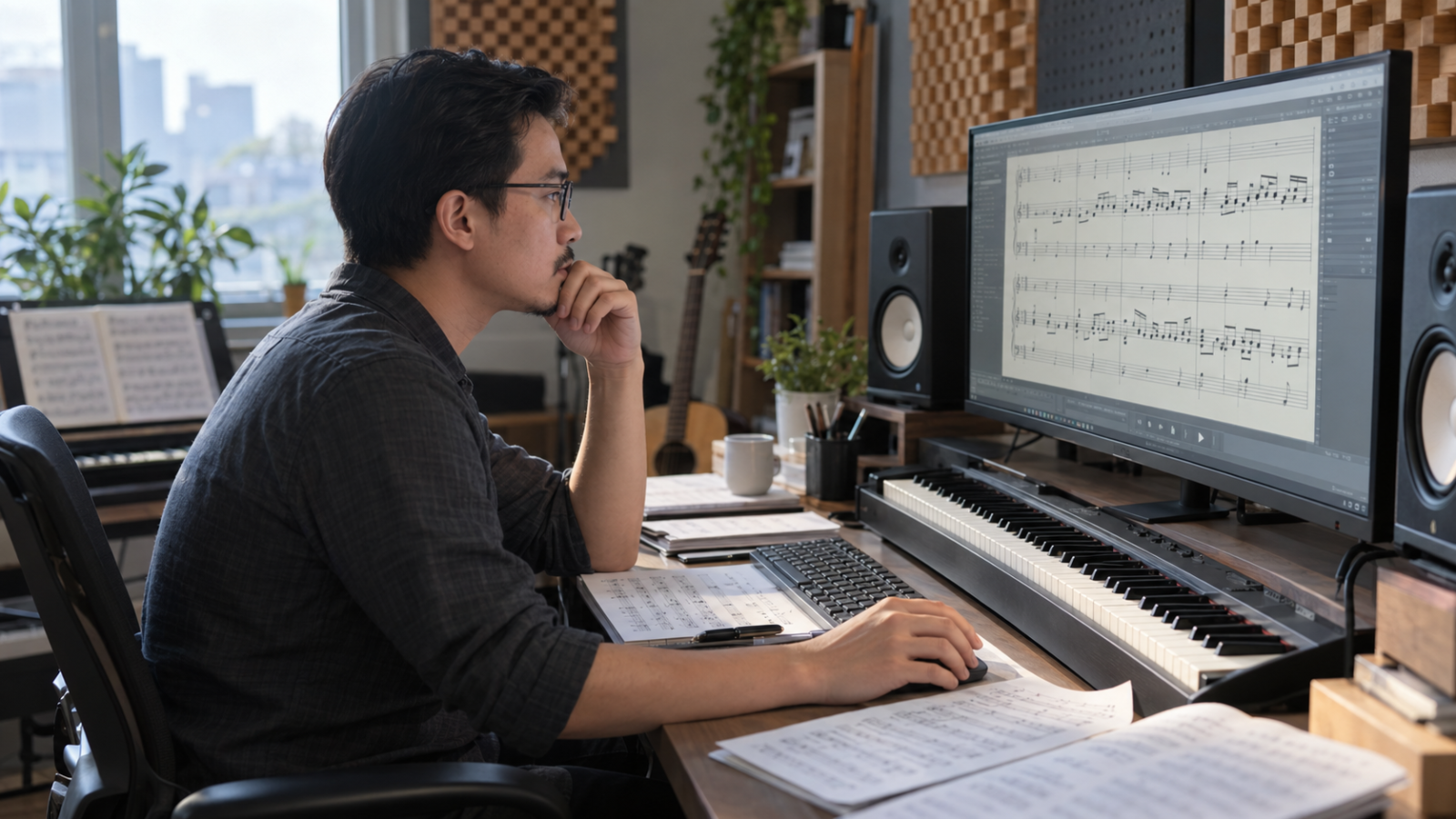 Soạn sheet Piano đệm cần kiểm tra cả phần âm nhạc và cách trình bày bản nhạc