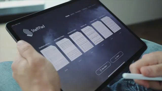 StaffPad – Trải Nghiệm Viết Nhạc Bằng Bút Cảm Ứng Đột Phá