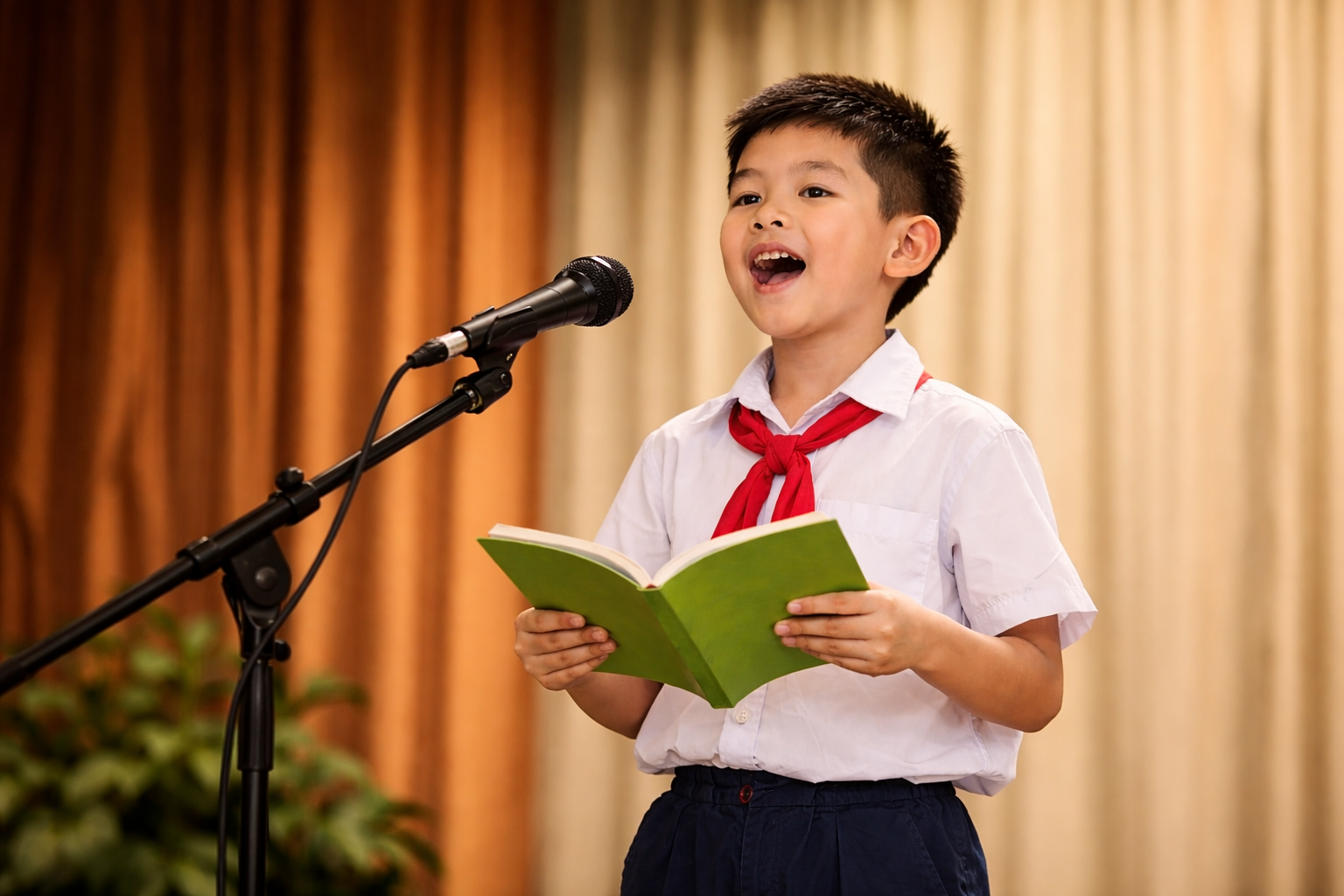 Thanh nhạc giúp trẻ tự tin thể hiện bản thân qua âm nhạc