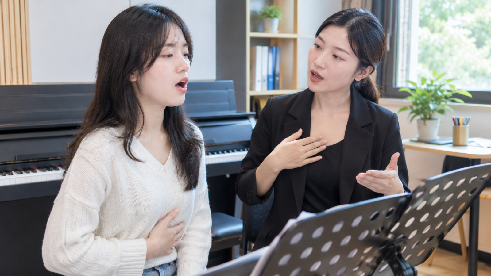 Luyện thanh nhạc giúp thí sinh cải thiện cao độ, nhịp điệu và khả năng thể hiện bài hát