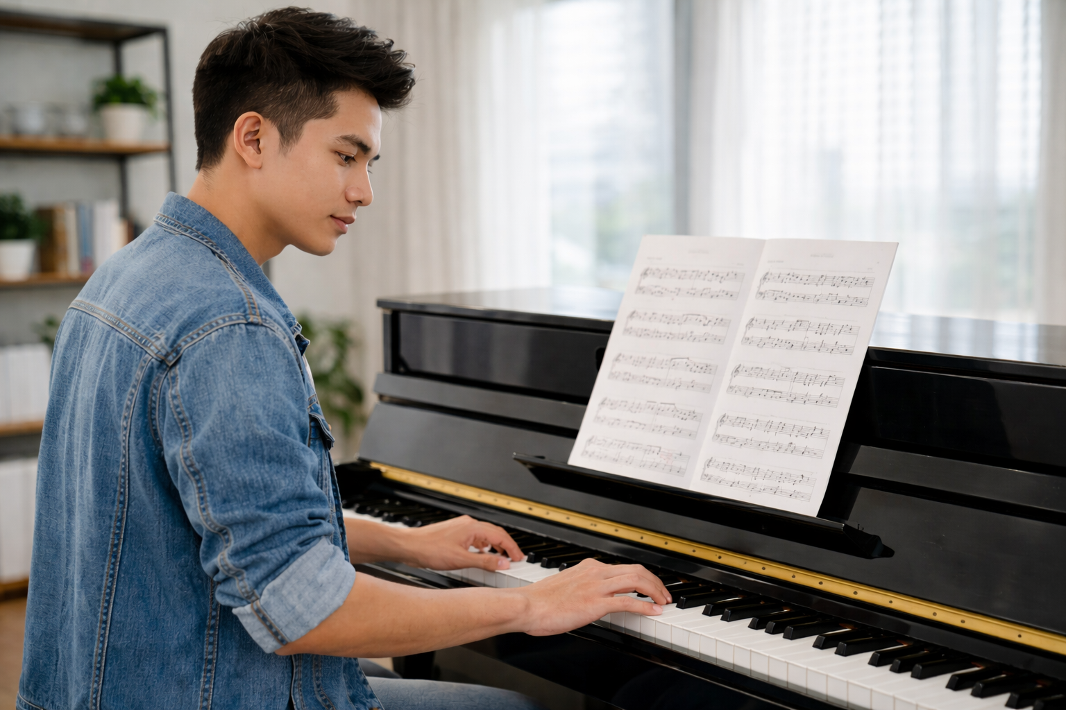 Vừa đọc nốt vừa đàn giúp tăng phản xạ đọc nhạc nhanh hơn