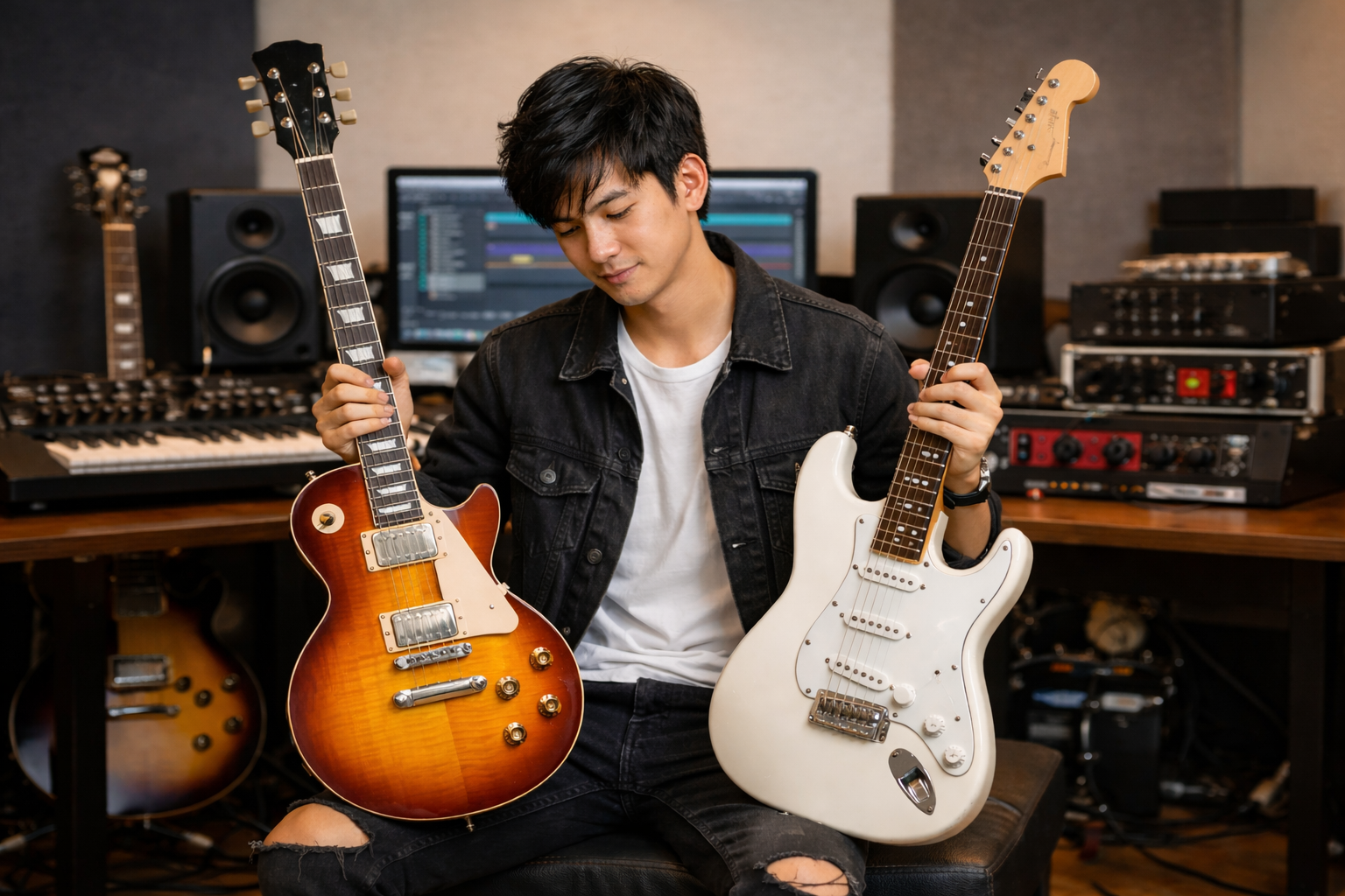 Dáng đàn ảnh hưởng lớn đến khả năng chơi các nốt cao trên cần đàn.