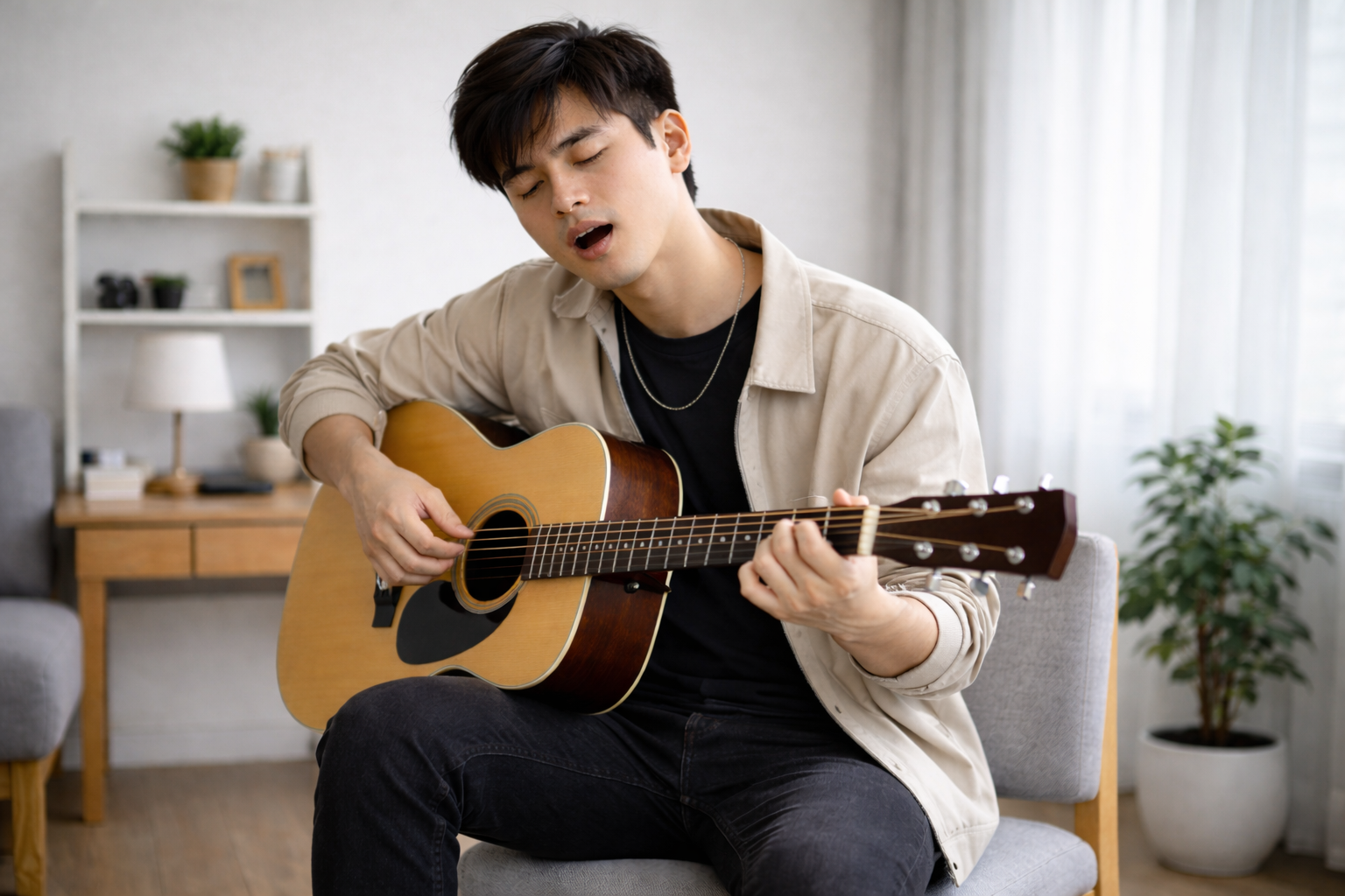 Giữ nhịp ổn định là chìa khóa để đàn và hát không bị lệch