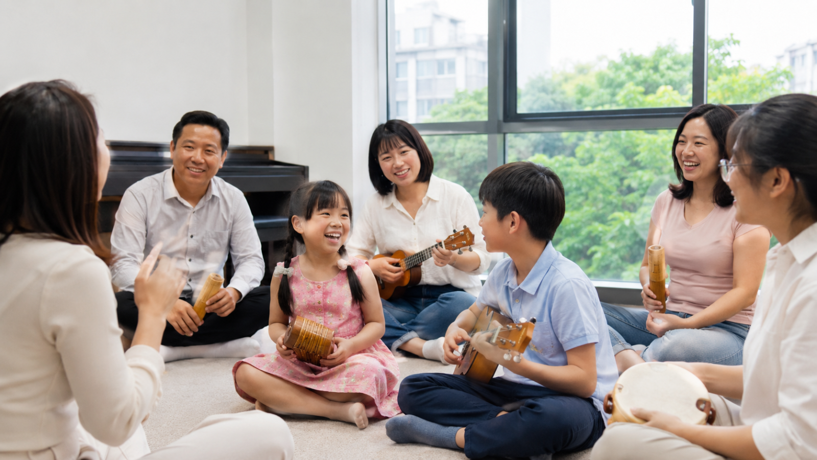 Cảm thụ âm nhạc phù hợp với nhiều độ tuổi khác nhau.