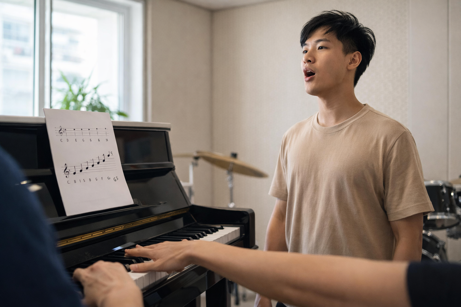 Luyện cao độ giúp giọng hát giữ đúng giai điệu của bài hát.