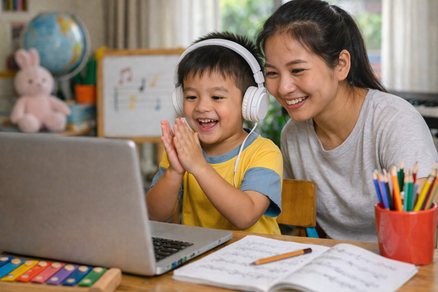 Phụ huynh dễ dàng theo dõi và đồng hành cùng con trong quá trình học.
