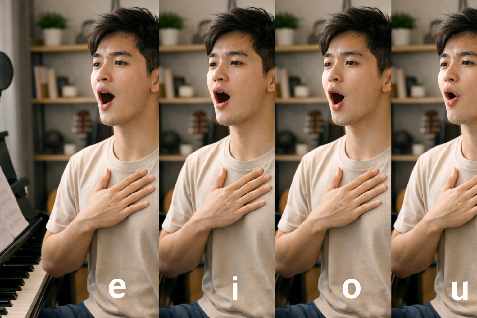 Luyện nguyên âm giúp cải thiện độ vang và độ rõ của giọng hát.