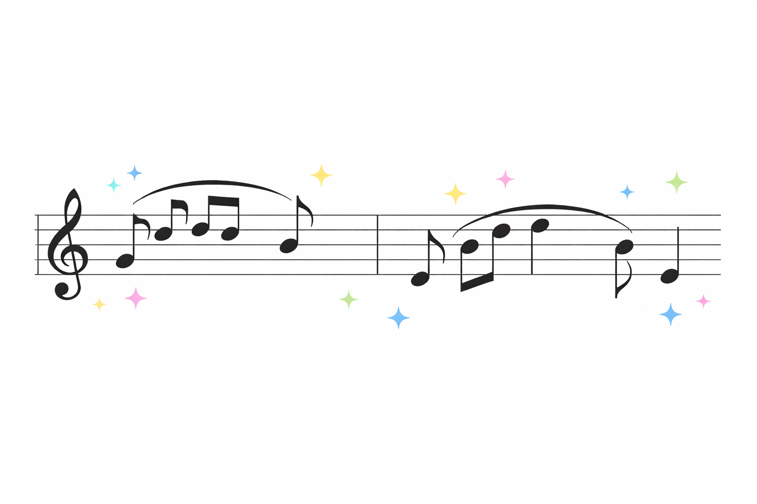 Luyến láy giúp giai điệu trở nên mềm mại và linh hoạt hơn.