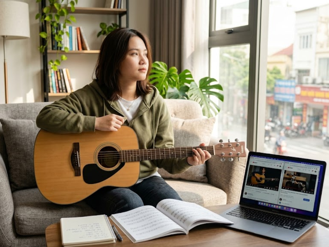 Khi Nào Bạn Nên Học Guitar Bài Bản Thay Vì Tự Học Tại Nhà