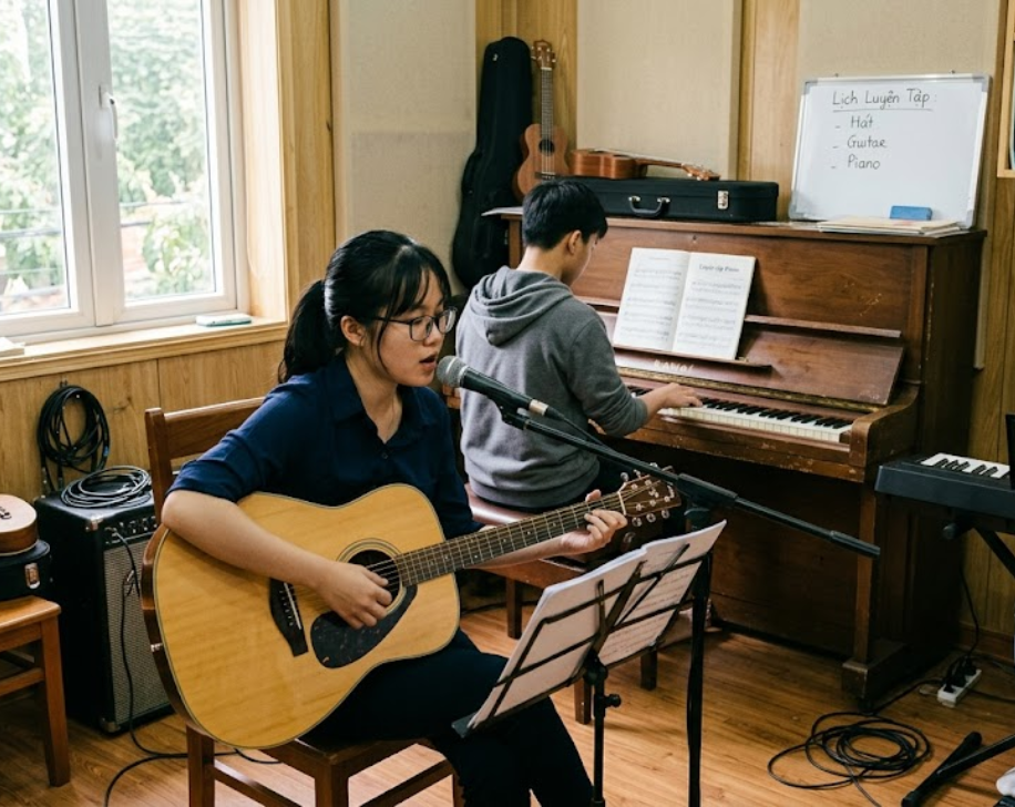 Ôn thi Sư phạm Âm nhạc cần luyện toàn diện, không học lệch