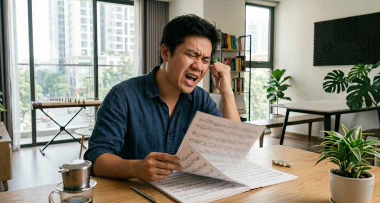 Chọn bài không phù hợp khiến phần thi bị ảnh hưởng nghiêm trọng.