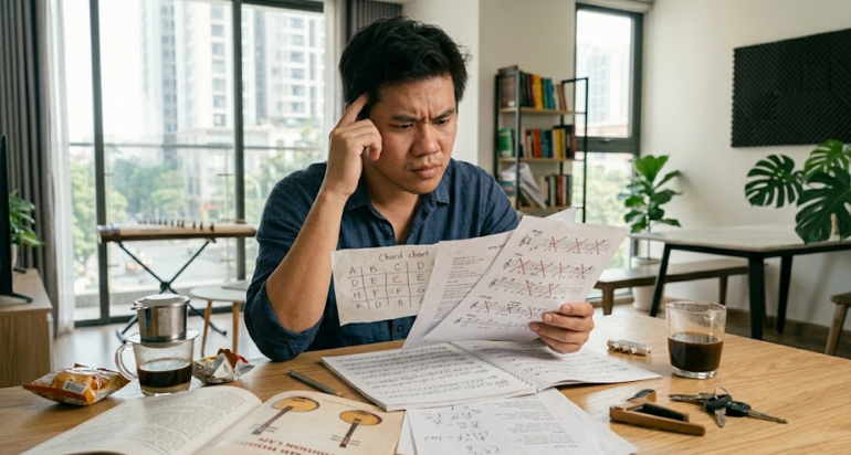 Thiếu lộ trình khiến việc ôn thi kém hiệu quả.