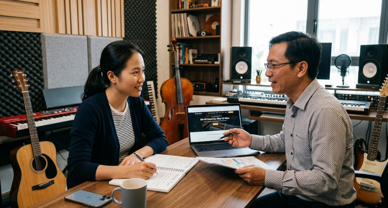 Lộ trình cá nhân hóa giúp học viên đi đúng hướng ngay từ đầu.