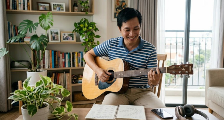 Có giáo viên hướng dẫn giúp bạn tiến bộ nhanh hơn rõ rệt.