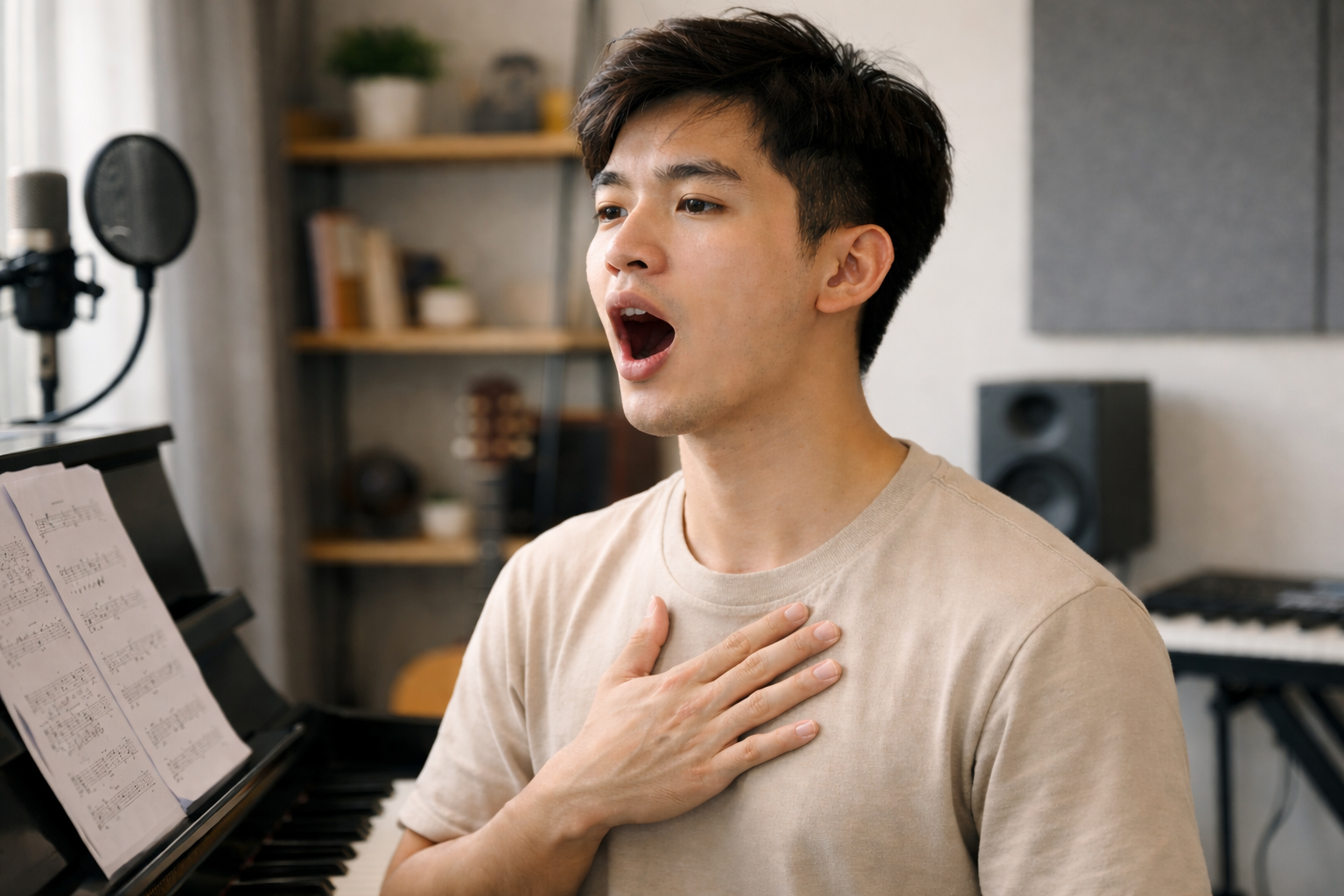 Khẩu hình đúng giúp âm thanh sáng và vang hơn.