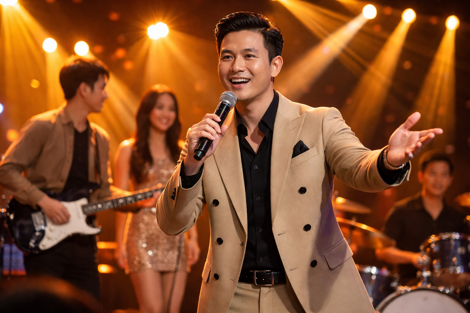 MC dẫn chương trình âm nhạc – tạo kết nối giữa nghệ sĩ và khán giả.