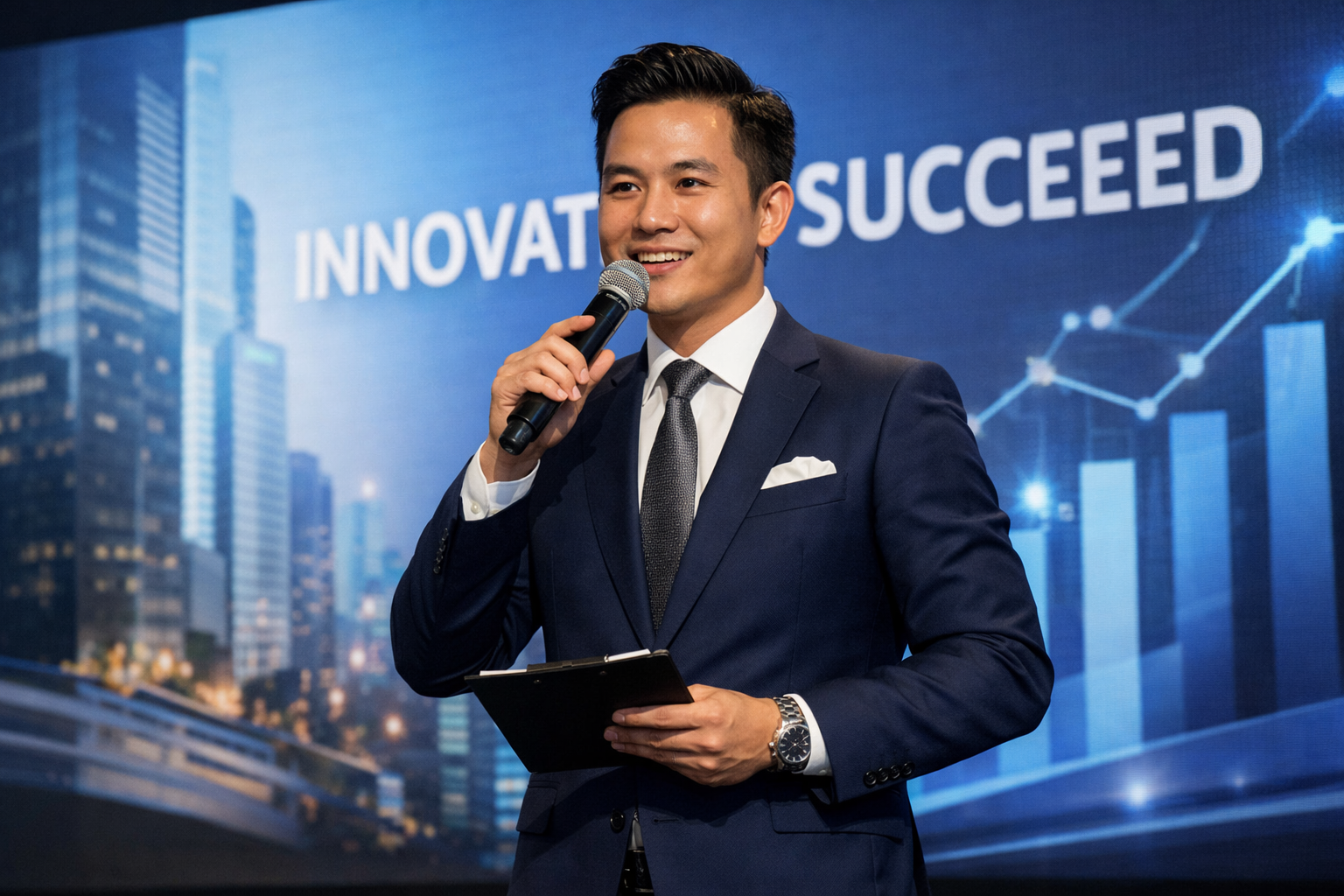 MC chuyên nghiệp của Duytieu Music dẫn dắt sự kiện doanh nghiệp tại TP.HCM