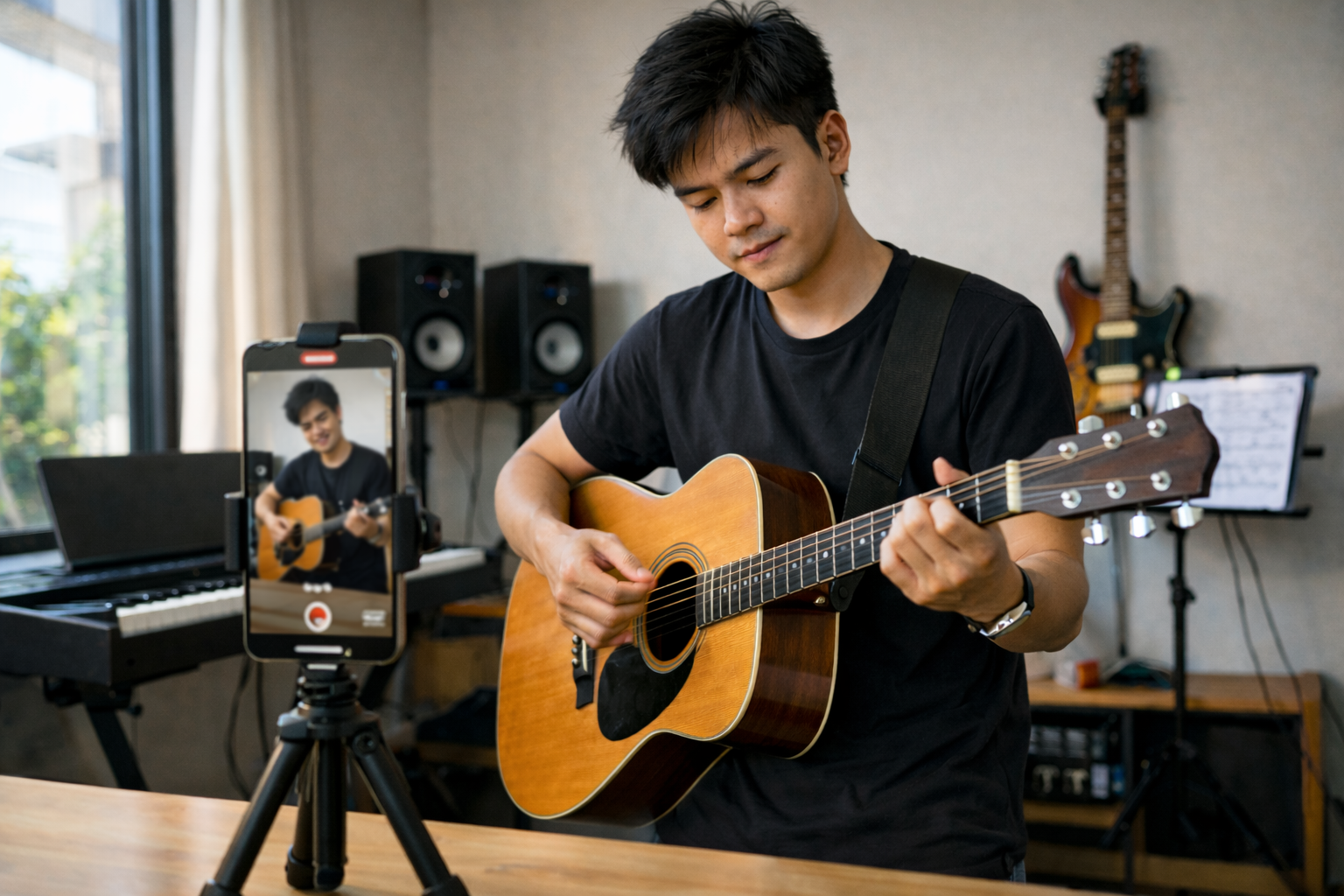 Ghi âm giúp phát hiện lỗi tempo mà lúc chơi bạn không nhận ra