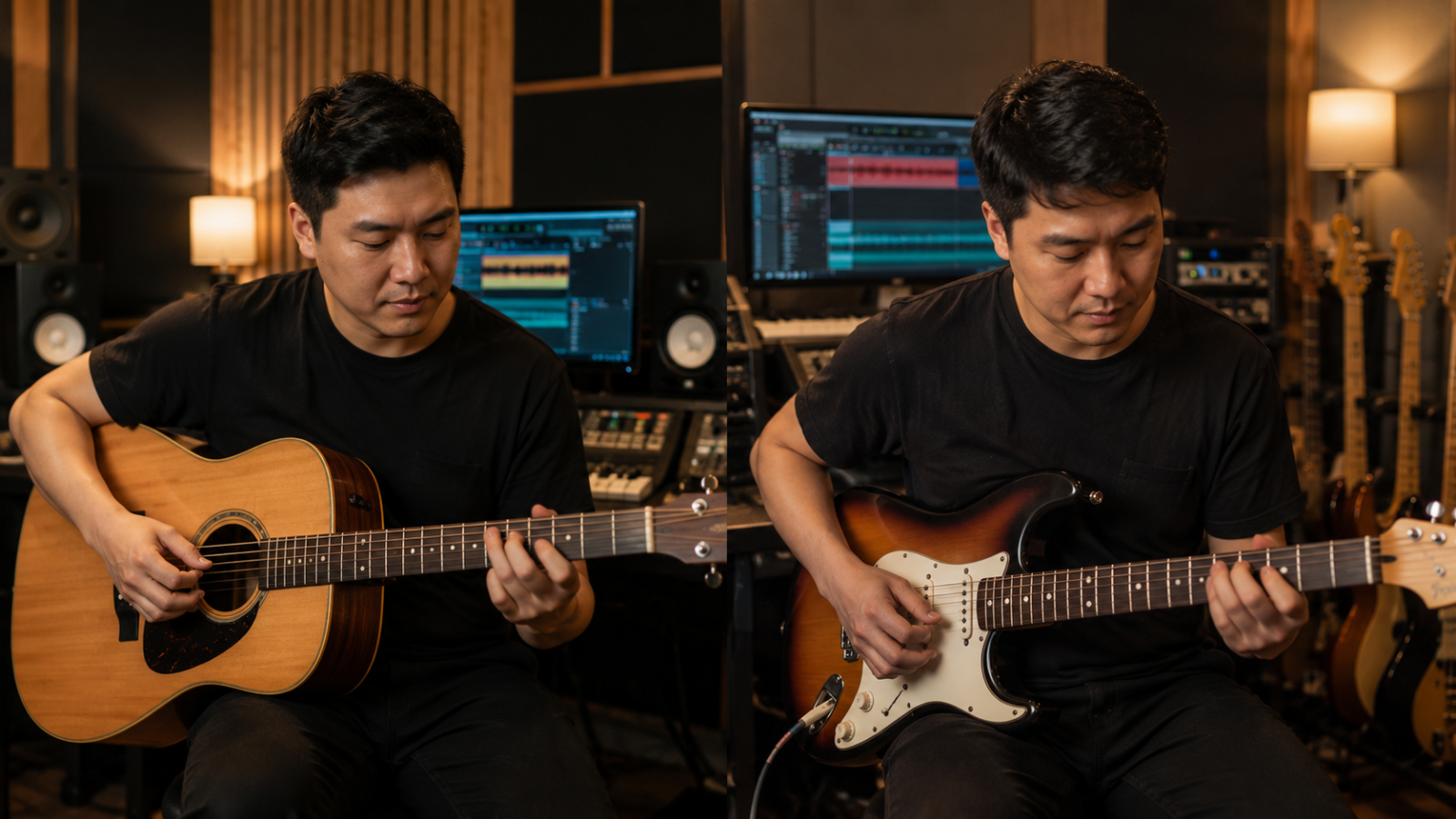 Học viên được lựa chọn nhiều dòng guitar phù hợp định hướng cá nhân.