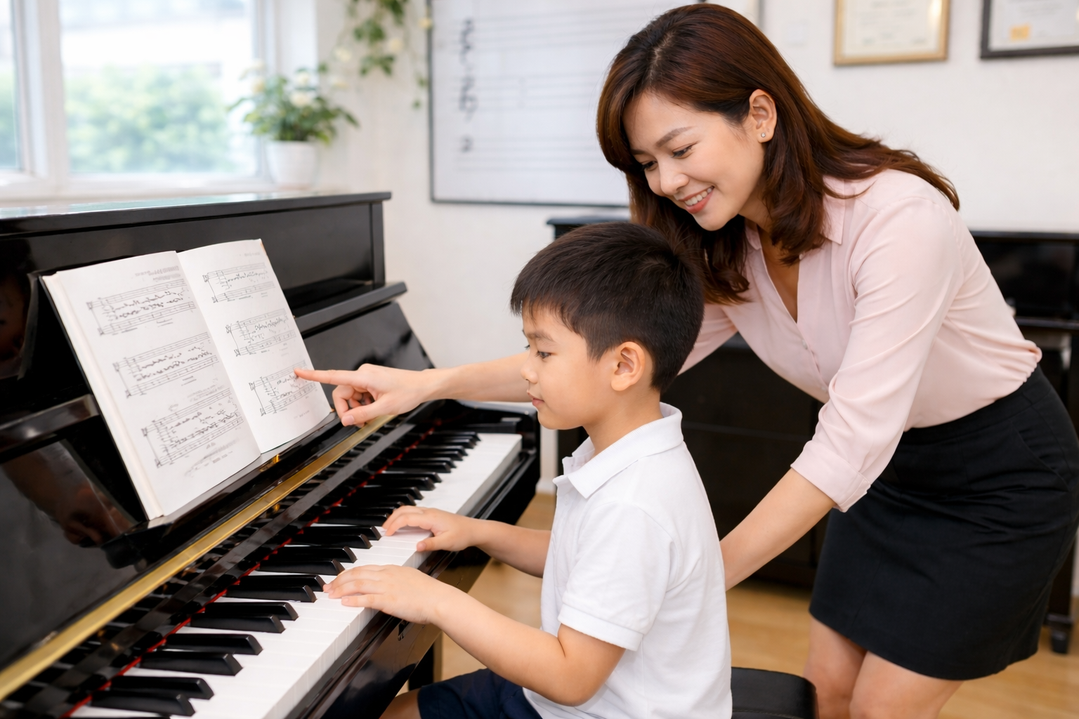 Làm quen nốt nhạc và nhịp phách giúp trẻ xây nền tảng đọc nhạc vững chắc