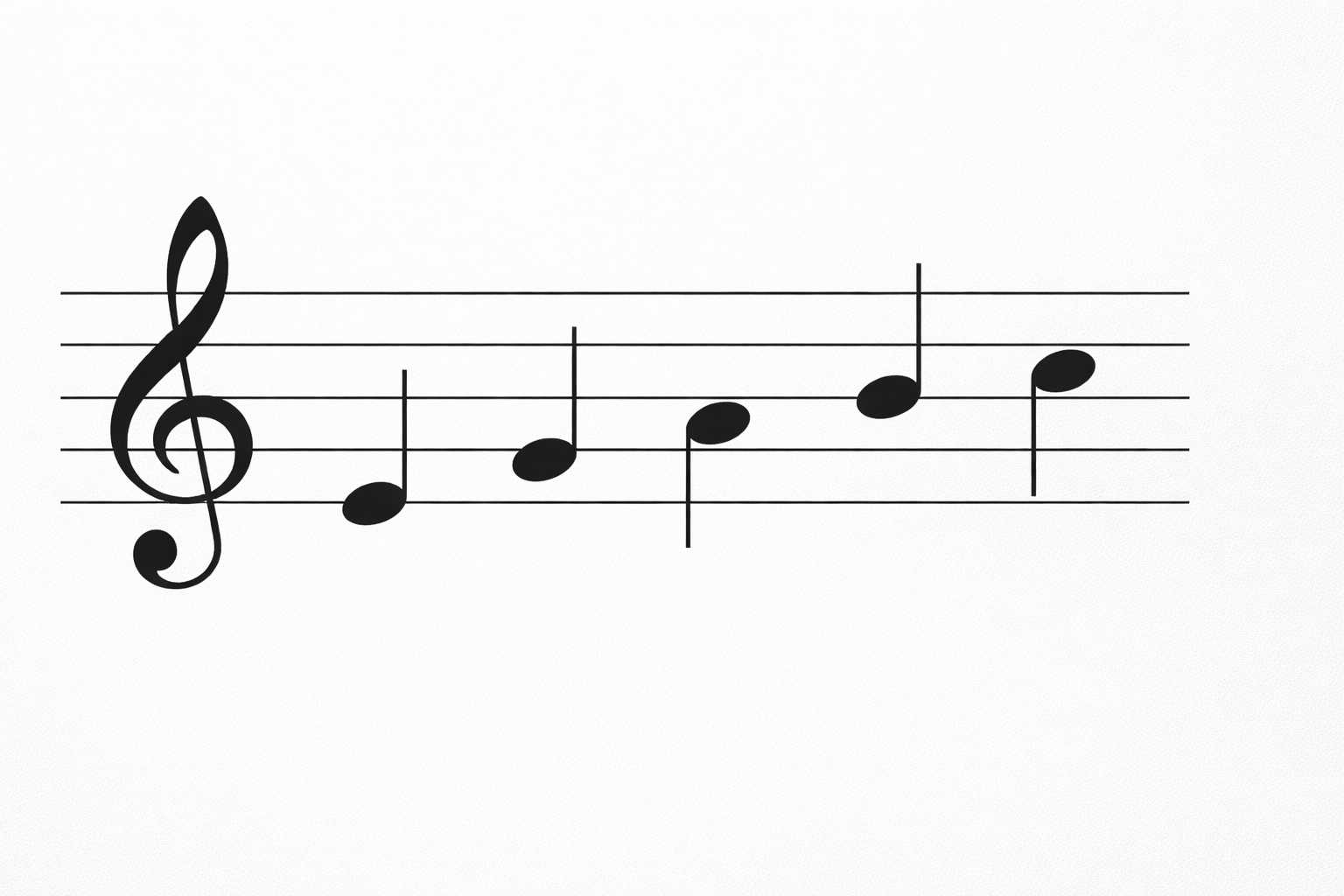 Khóa Sol thường dùng cho tay phải và thể hiện các nốt cao trên piano.