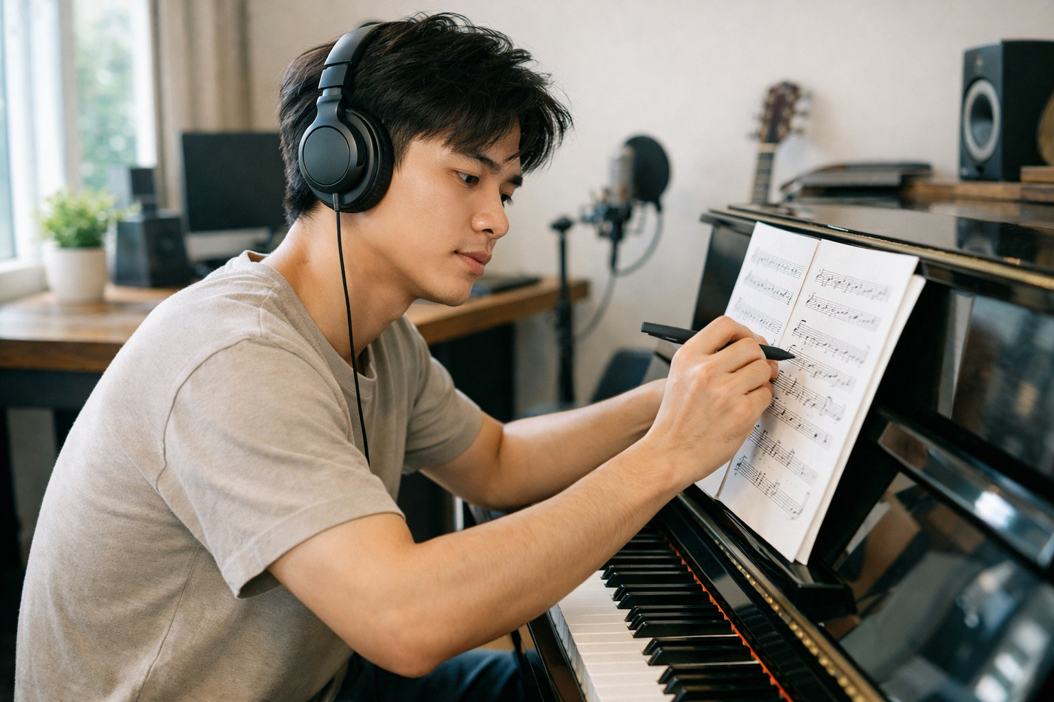 Nghe chủ động giúp tai phân tích rõ các lớp âm thanh trong bài nhạc