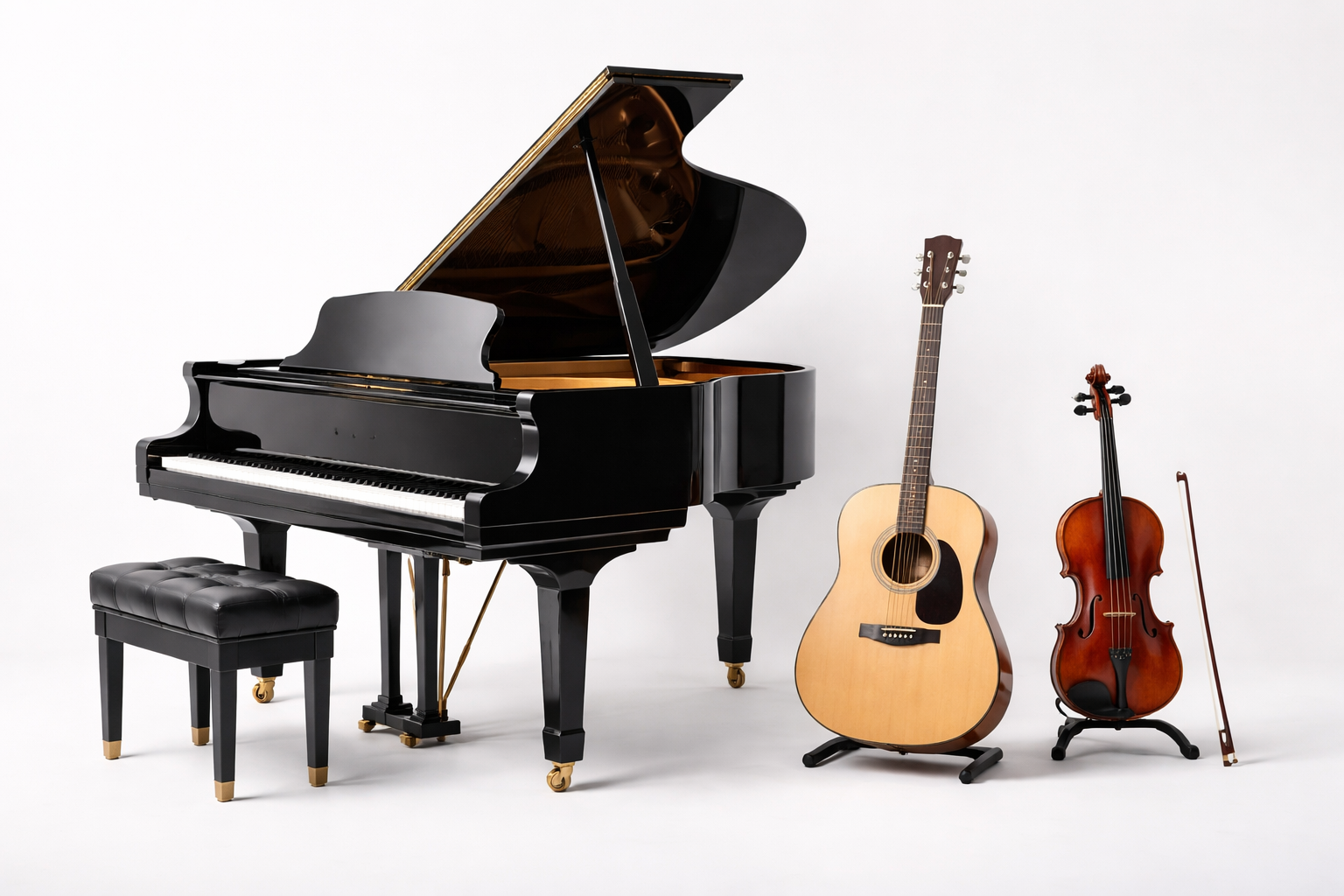 Cùng một cao độ nhưng mỗi nhạc cụ có âm sắc riêng biệt.