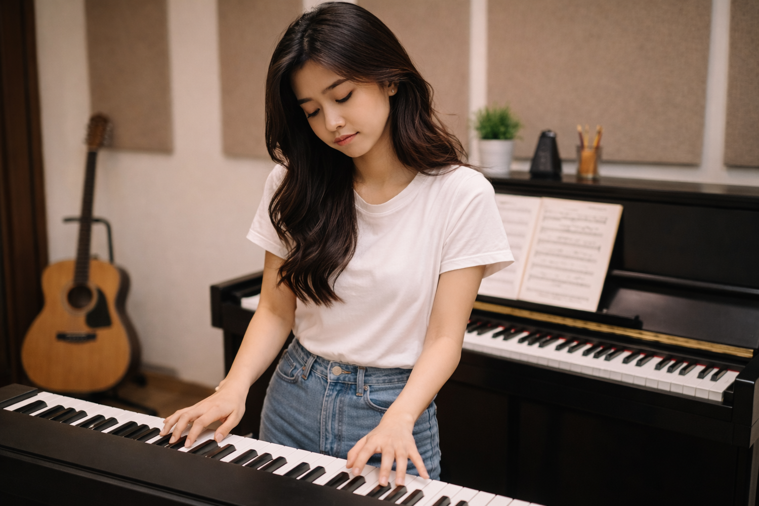 Chia nhỏ mục tiêu giúp người mới học piano cảm nhận được tiến bộ từng ngày.