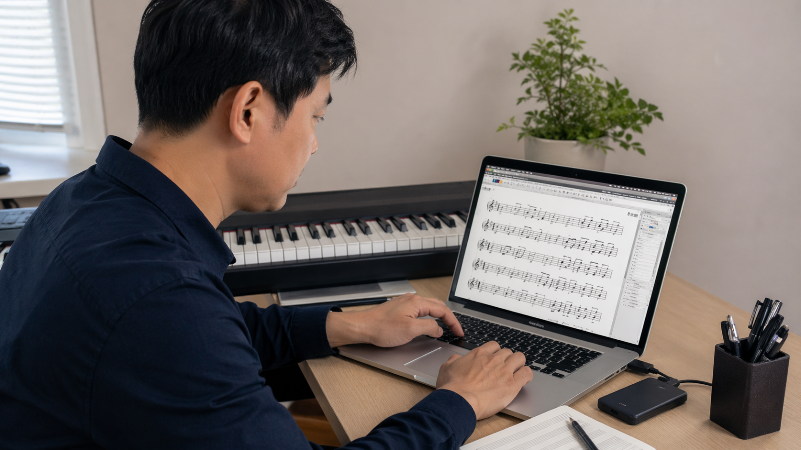 Soạn sheet organ giúp chuyển bài nhạc thành bản dễ đọc và dễ chơi.