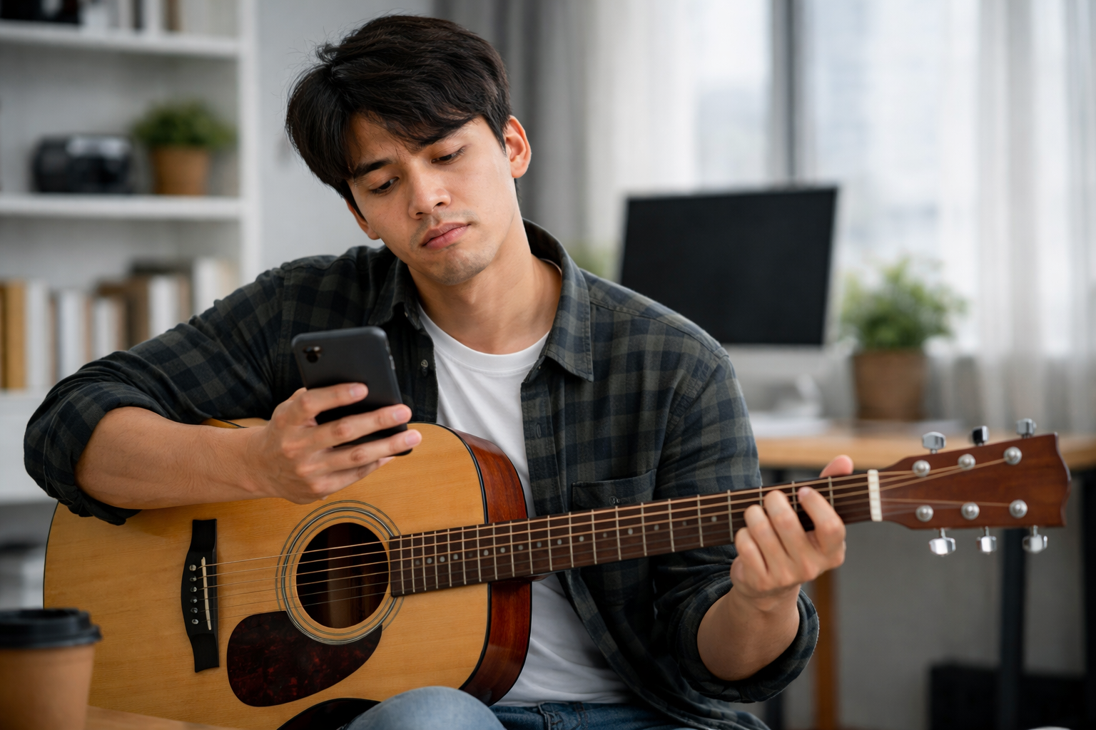 Kỳ vọng quá cao khiến bạn dễ mất động lực khi học guitar.