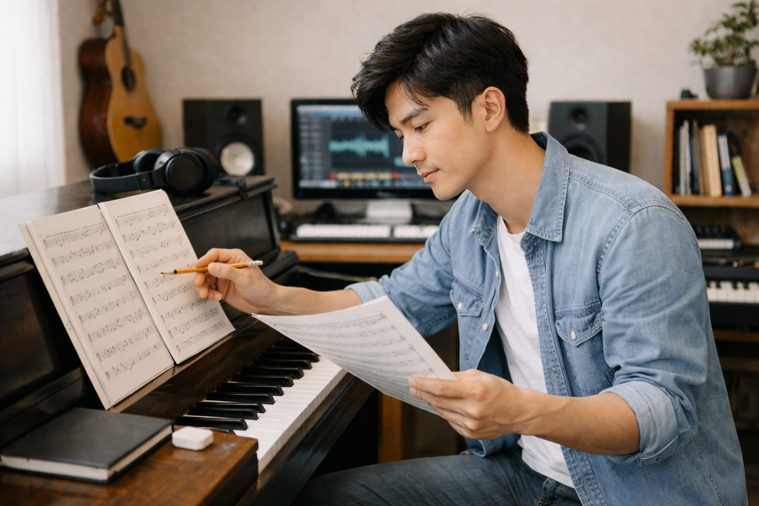 Phân tích bản nhạc giúp phát triển tư duy sáng tác.